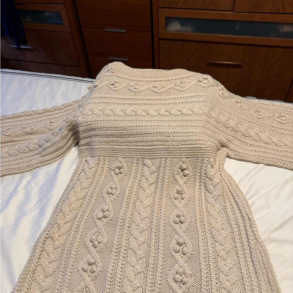 ABS wool acrylic tunic